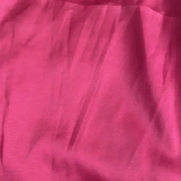 Burgundy satin and lace top - Picture 3 of 6